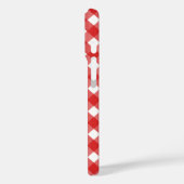 Coques Case-Mate iPhone En vichy rouge et blanc (Verso / Gauche)