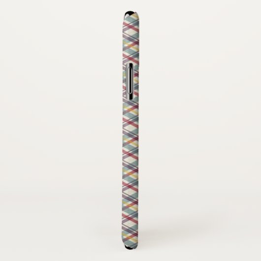 Coques Case-Mate iPhone en vichy tartan (Dos/Droite)
