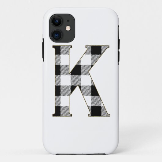 Coques Case-Mate iPhone en vichy Vérifier K (Dos)