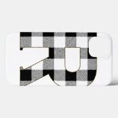 Coques Case-Mate iPhone en vichy vérifier R (Verso (horizontal))