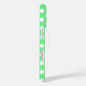 Coques Case-Mate iPhone En vichy verte (Verso / Droite)