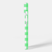 Coques Case-Mate iPhone En vichy verte (Verso / Gauche)