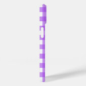 Coques Case-Mate iPhone En vichy violet brillant (Verso / Droite)