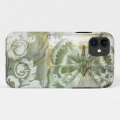 Coques Case-Mate iPhone Encart vert de papillon avec la porte de (Dos (Horizontal))