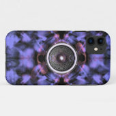Coques Case-Mate iPhone Enceinte musicale sur un fond violet (Dos (Horizontal))