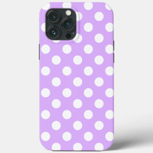 Case-Mate iPhone Case Enchantant Lavande Et Beaux Pois Blancs
