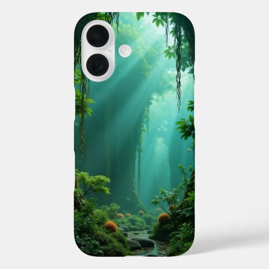Coques Case-Mate iPhone Enchanted Forest Glow iPhone Case (Verso)