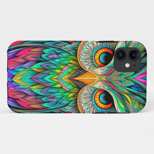 Coques Case-Mate iPhone Enchanted Forest Guardian : Owl iPhone Cover" (Dos (Horizontal))