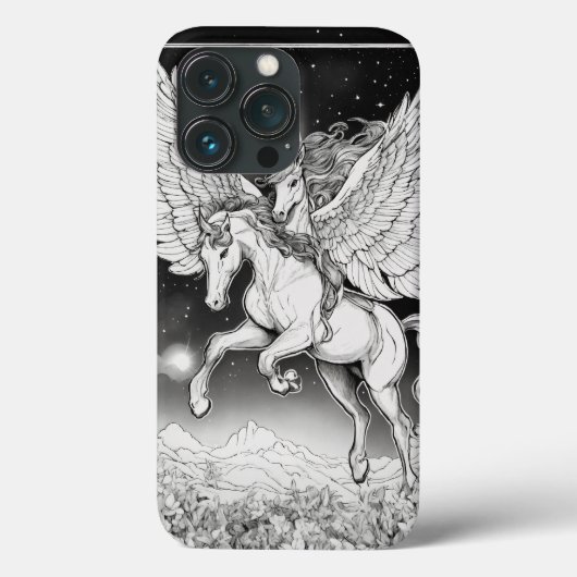Coques Case-Mate iPhone Enchanted Whimsy : Imaginaire Unicorne (Verso)