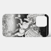 Coques Case-Mate iPhone Enchanted Whimsy : Imaginaire Unicorne (Verso (horizontal))