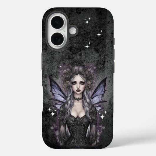 Coques Case-Mate iPhone Enchanter la conception de fées gothiques (Verso)