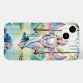Coques Case-Mate iPhone Enchanter une fille ange sur une aile (Verso (horizontal))