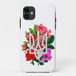 Case-Mate iPhone Case Encore botanique et trident ukrainien tryzub