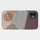 Coques Case-Mate iPhone Encore une Abstraite du milieu du siècle (Dos (Horizontal))