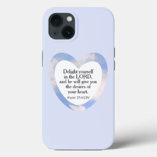 Case-Mate iPhone Case Encouragement et application de la Bible Bleue Lum