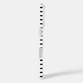 Coques Case-Mate iPhone Encourager les femmes noires, les Pois noirs et bl (Verso / Droite)