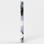 Coques Case-Mate iPhone Encre d'alcool Abstraite Dusty Turquoise Lilac Dus (Dos/Droite)