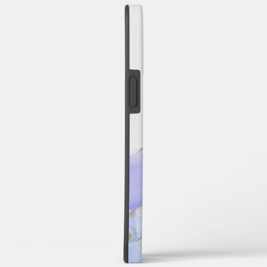 Coques Case-Mate iPhone encre d'alcool rose, violet, bleu (Verso / Droite)