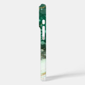Coques Case-Mate iPhone Encre d'alcool vert Sacramento personnalisable (Verso / Gauche)