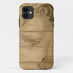 Coques Pour iPhone Encre japonaise sur papier Gibbons Primates & Pays