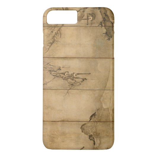 Coques Case-Mate iPhone Encre japonaise sur papier Gibbons Primates & Pays (Dos)
