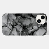 Coques Case-Mate iPhone encre noire (Verso (horizontal))