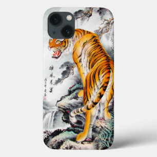 iPhone 13 Coque Encre pelucheuse chinoise orientale fraîche