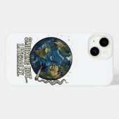 Coques Case-Mate iPhone Énergie de la planète brûlée (Verso (horizontal))