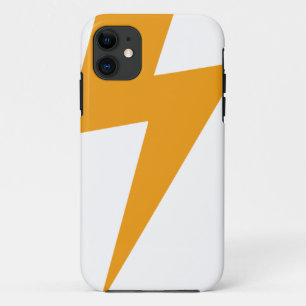 Coques Pour iPhone Énergie de Tonnerre Imprimé Jaune