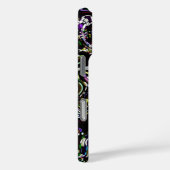 Coques Case-Mate iPhone Energie hypnotique de tourbillon vert (Verso / Droite)