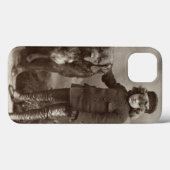 Coques Case-Mate iPhone Enfant avec le chien, C1885 (Verso (horizontal))