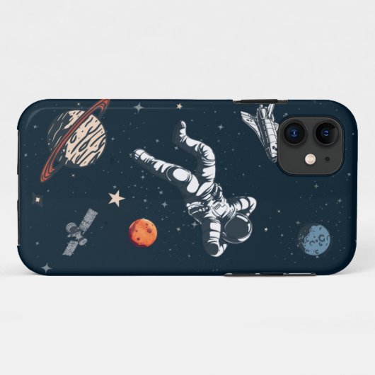 COQUES Case-Mate iPhone ENFANT D'ESPACE ASTRONAUT (Dos (Horizontal))