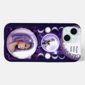 Coques Case-Mate iPhone Enfant mauve lune (Verso (horizontal))
