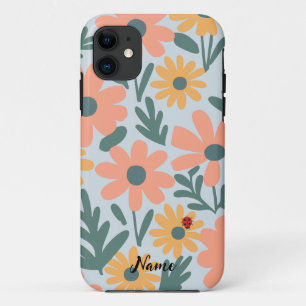 Case-Mate iPhone Case Enfants Cute Ladybug Polka dot Daisy Flower Motif