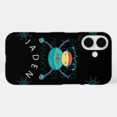 Coques Case-Mate iPhone Enfants Éducation ABC Alphabet Robot Snowflake (Verso (horizontal))