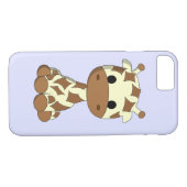 Coques Case-Mate iPhone Enfants mignons de bande dessinée de girafe de (Dos (Horizontal))