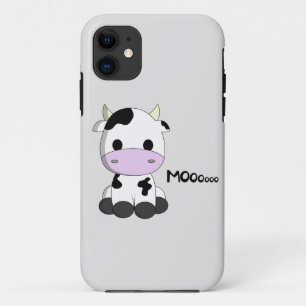 Coques Pour iPhone Enfants mignons de bande dessinée de vache à bé