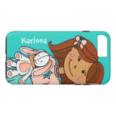 Coques Case-Mate iPhone Enfants nom fille câliner aquarium couverture (Dos (Horizontal))