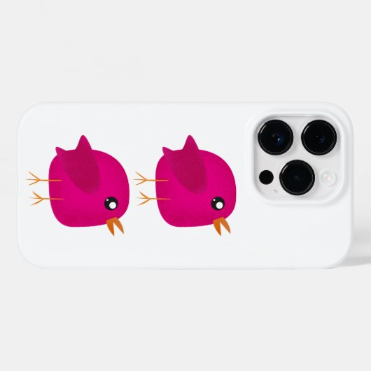 Coques Case-Mate iPhone Enfants oiseau mignon (Verso (horizontal))