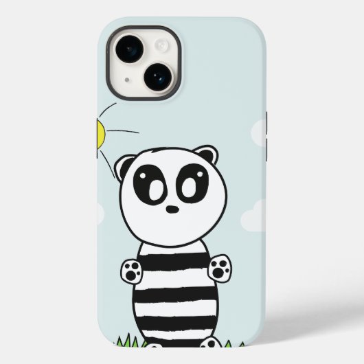 Coques Case-Mate iPhone Enfants Panda (Verso)