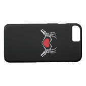 Coques Case-Mate iPhone Enfants Skeleton Coeur main Valentines Jour Classe (Dos (Horizontal))