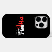 Coques Case-Mate iPhone Enfin terminé - Conception de citation de remise d (Verso (horizontal))