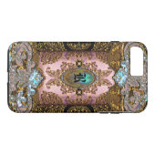 Coques Case-Mate iPhone Enghelryste Élégant Monogramme français VII (Dos (Horizontal))