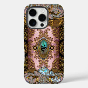 Coques iPhone 16 Pro Enghelryste Français Beau Monogramme Chic