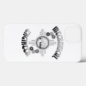 Coques Case-Mate iPhone Engins mécaniques (Verso (horizontal))