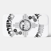 Coques Case-Mate iPhone Engins mécaniques (Verso (horizontal))