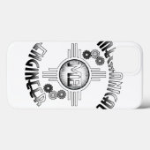 Coques Case-Mate iPhone Engins mécaniques (Verso (horizontal))