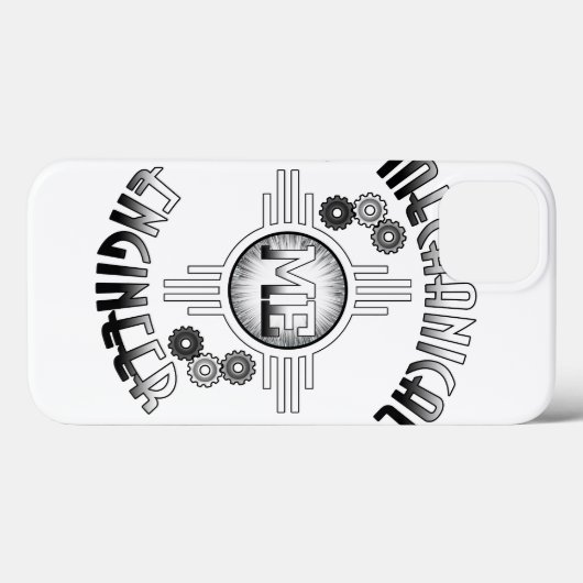 Coques Case-Mate iPhone Engins mécaniques (Verso (horizontal))