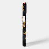 Coques Case-Mate iPhone Engrenages dorés vintage et néon rouge Cyberpunk m (Verso / Droite)