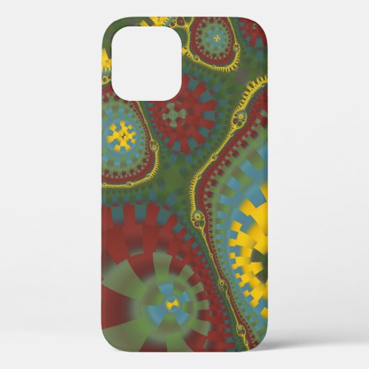 Coques Case-Mate iPhone Engrenages fractaux (Verso)